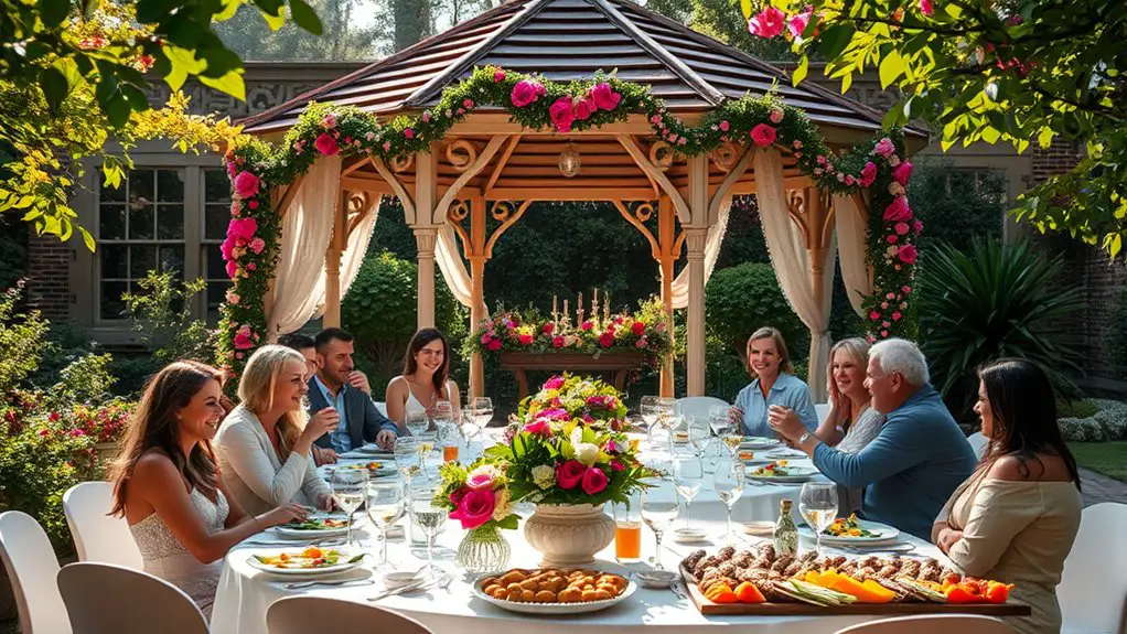 family engagement celebration gazebo