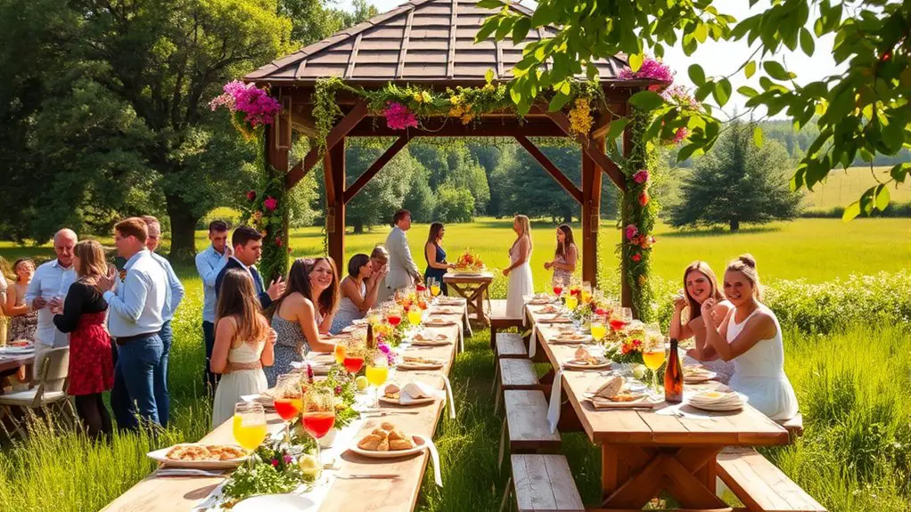 farm to table festival gazebo
