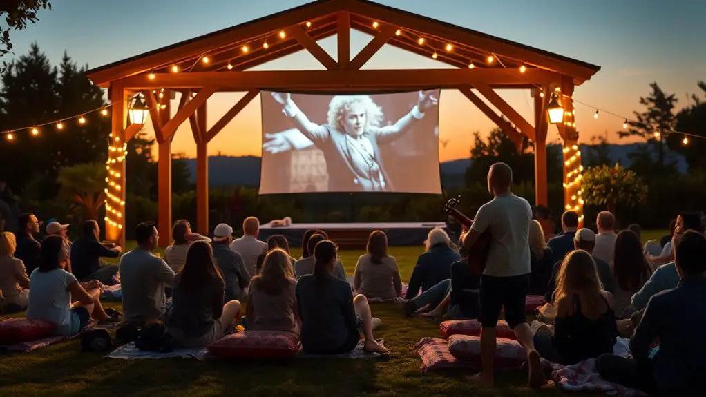 film night with music