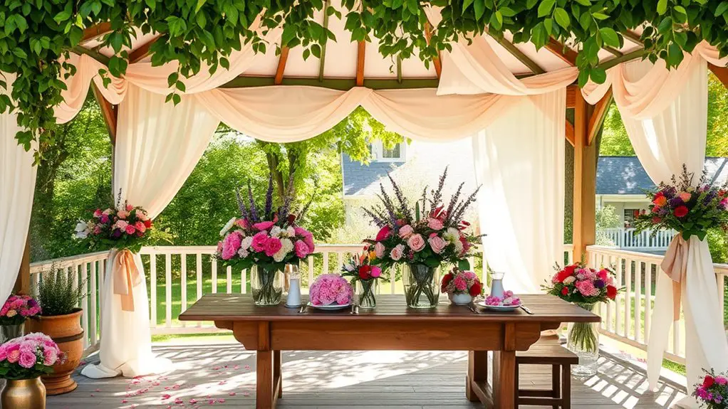 floral arrangement class organization