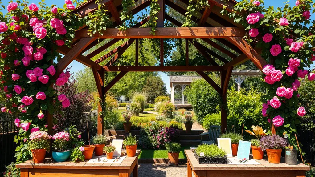gardening workshop gazebo designs