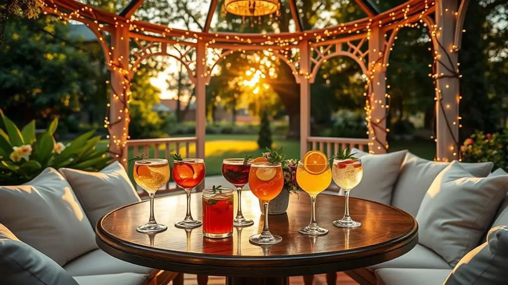 gazebo cocktail party planning