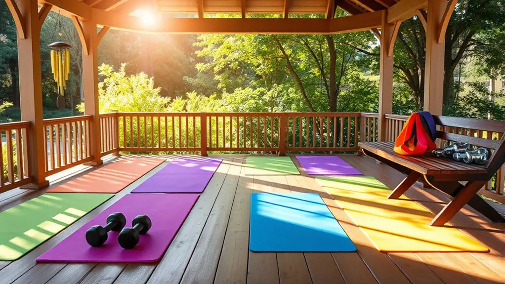 gazebo fitness challenge event