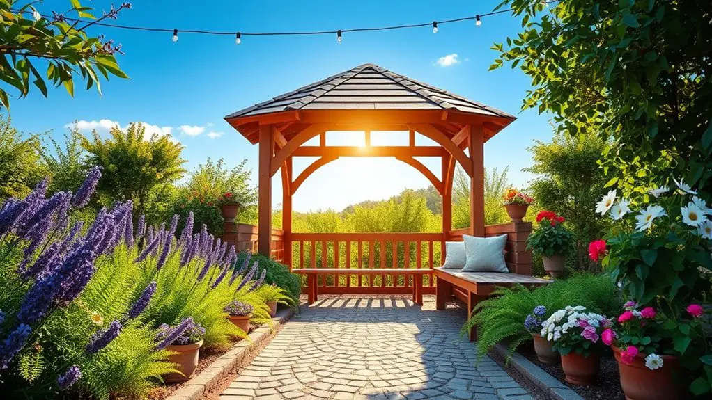 gazebo landscaping design ideas