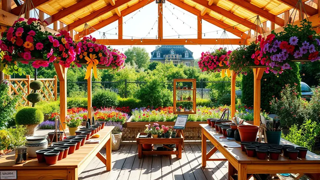 gazebo setup for workshops
