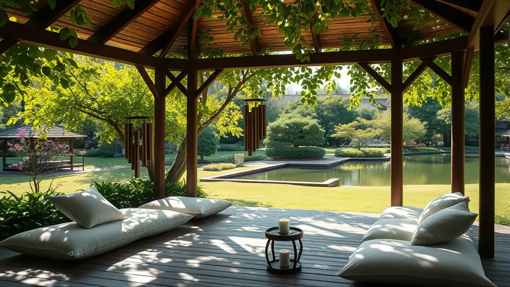 guided meditation gazebo session