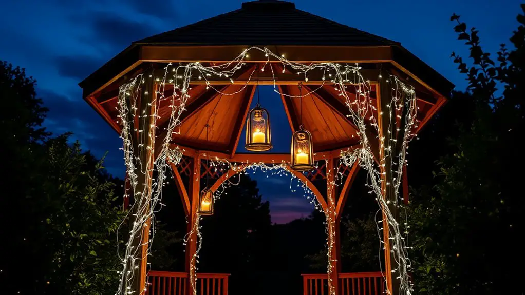 illuminate gazebo with style