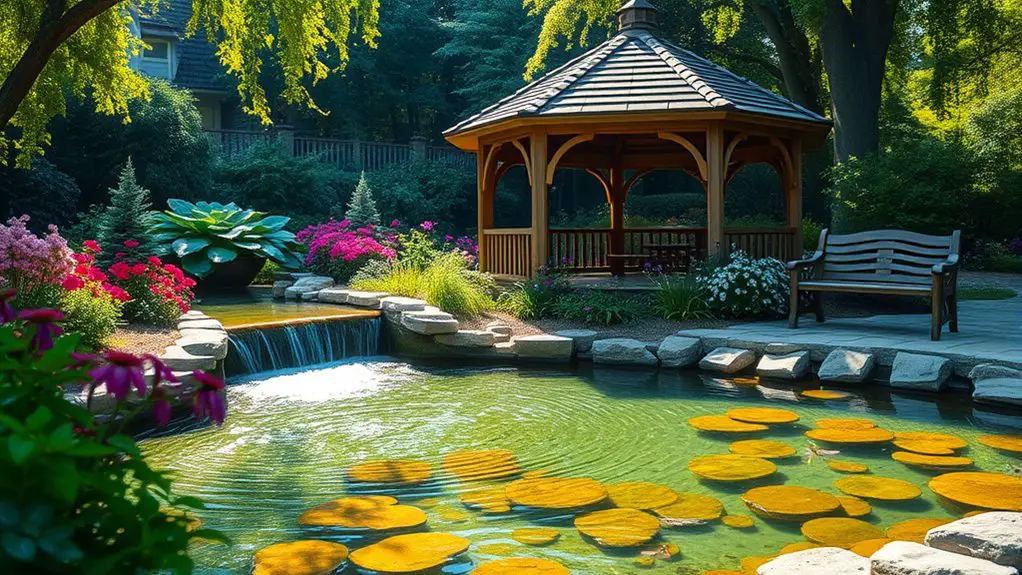 incorporate water features creatively