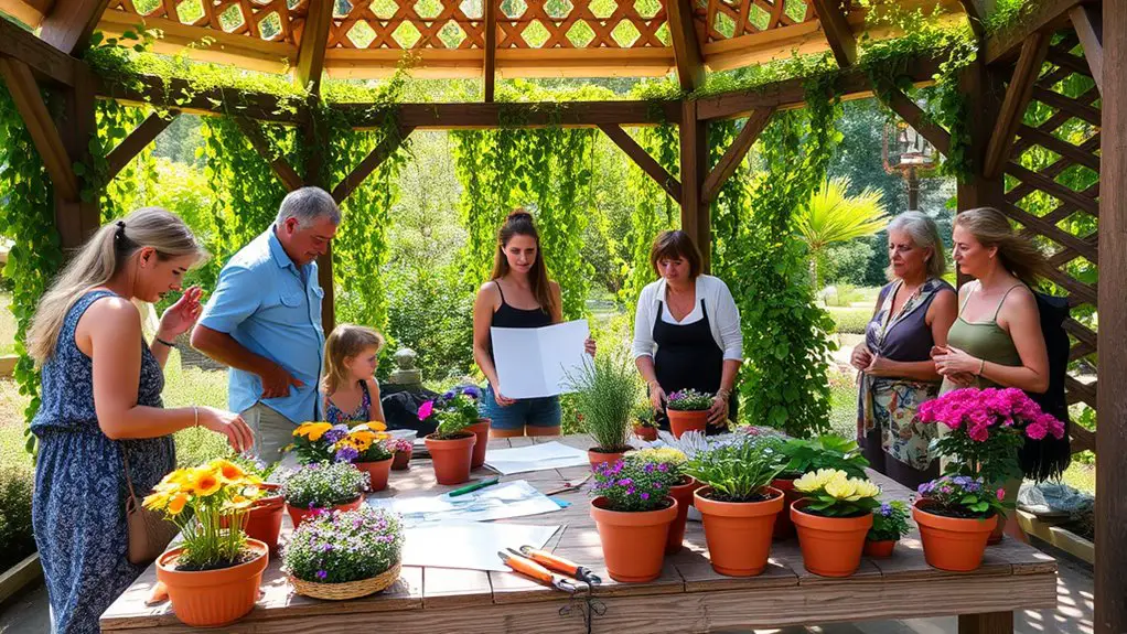 landscape design workshop gazebo