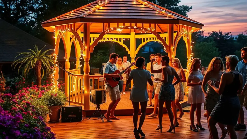 live music gazebo events