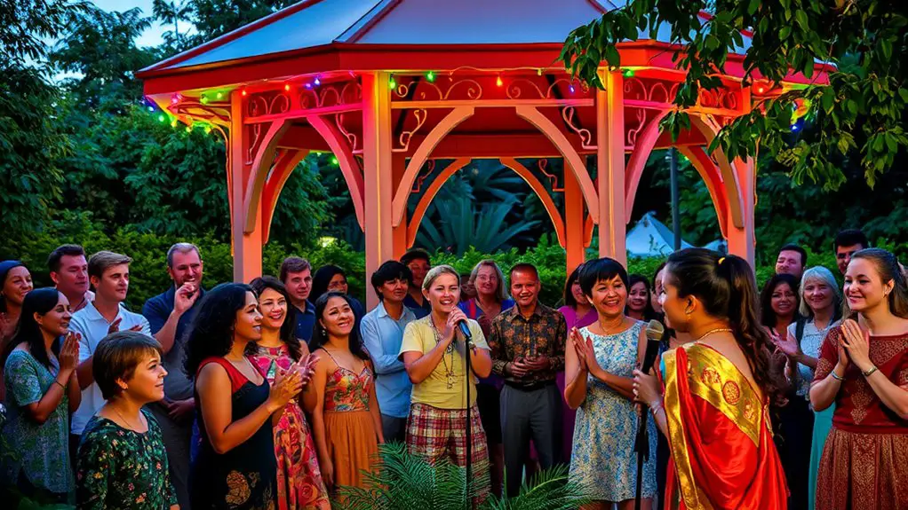 local talent show gazebo