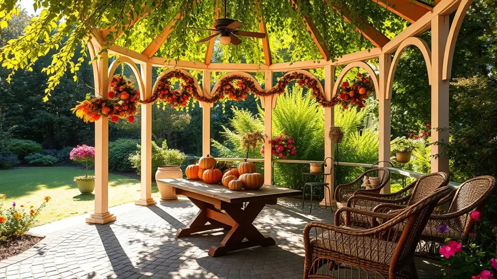seasonal gazebo event planning