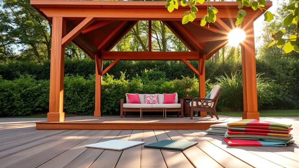 selecting gazebo construction materials