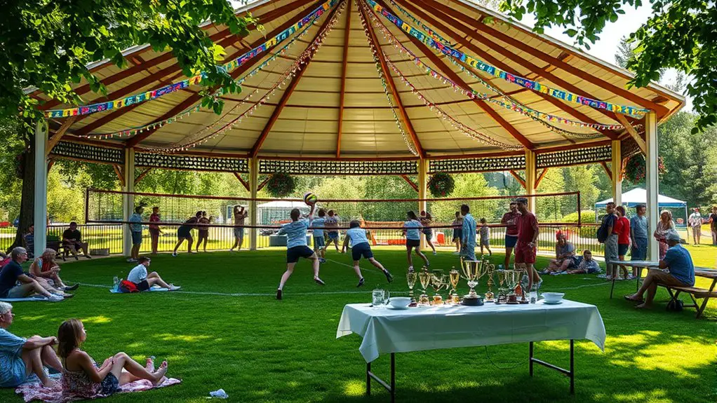 sports tournaments in gazebos