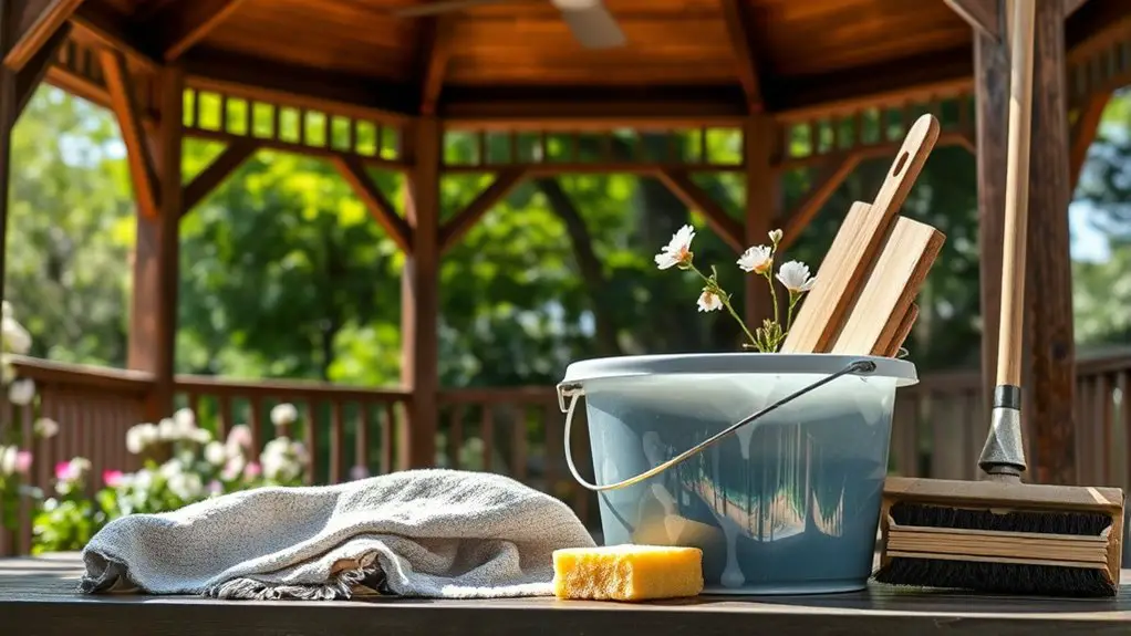 spring cleaning gazebo essentials
