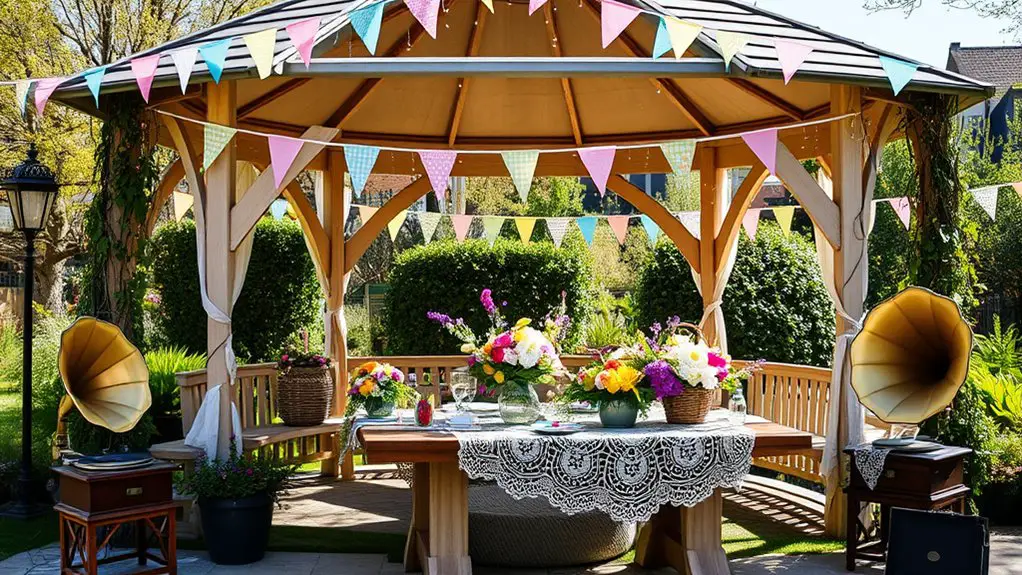 spring gazebo party planning