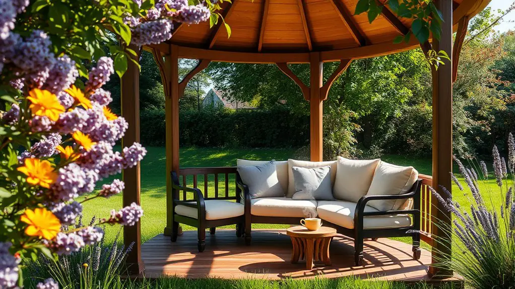stress free gazebo retreat