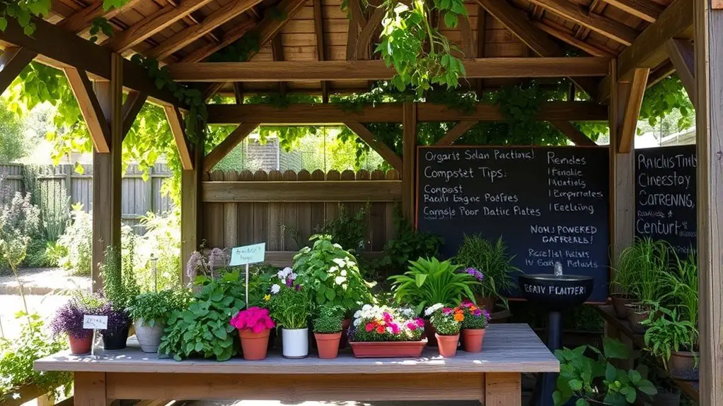 sustainable gardening education methods