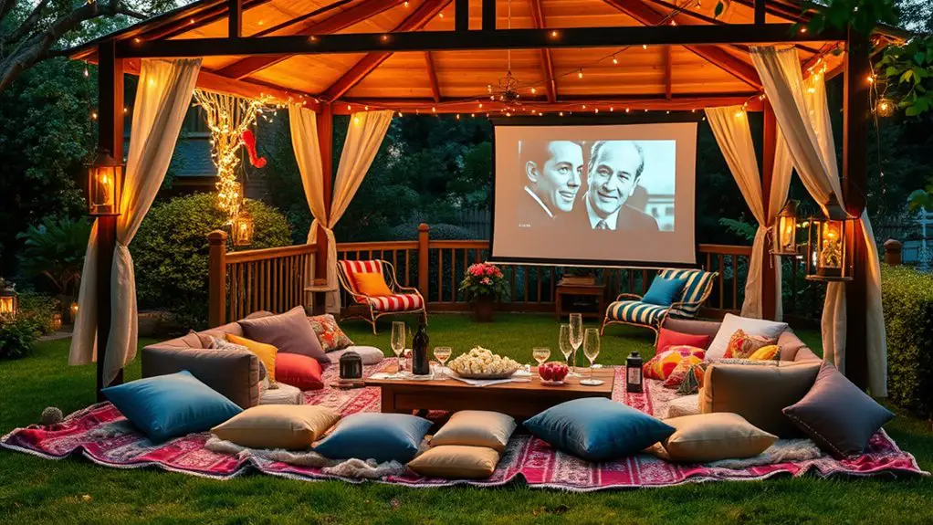 themed movie marathon gazebo