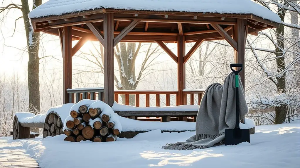 winterize your gazebo properly