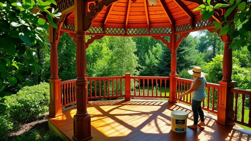 wooden gazebo maintenance tips