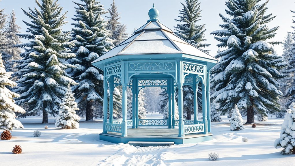 arctic inspired winter retreat