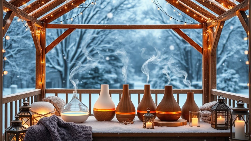 aroma diffusers for gazebos