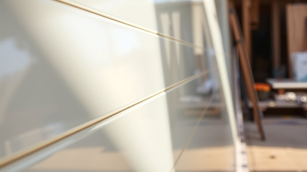 avoiding damage to panels