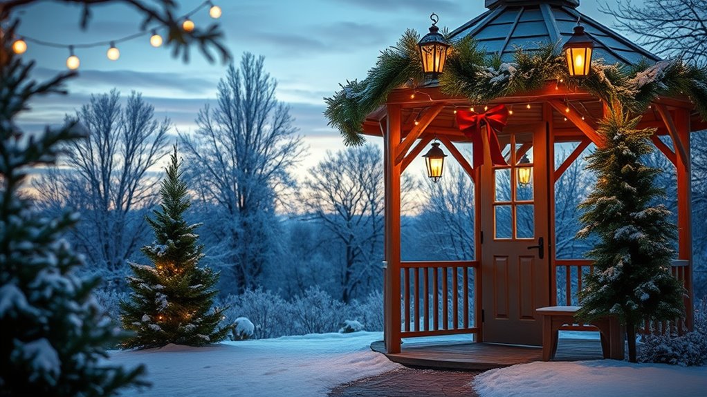 charming retro holiday structure