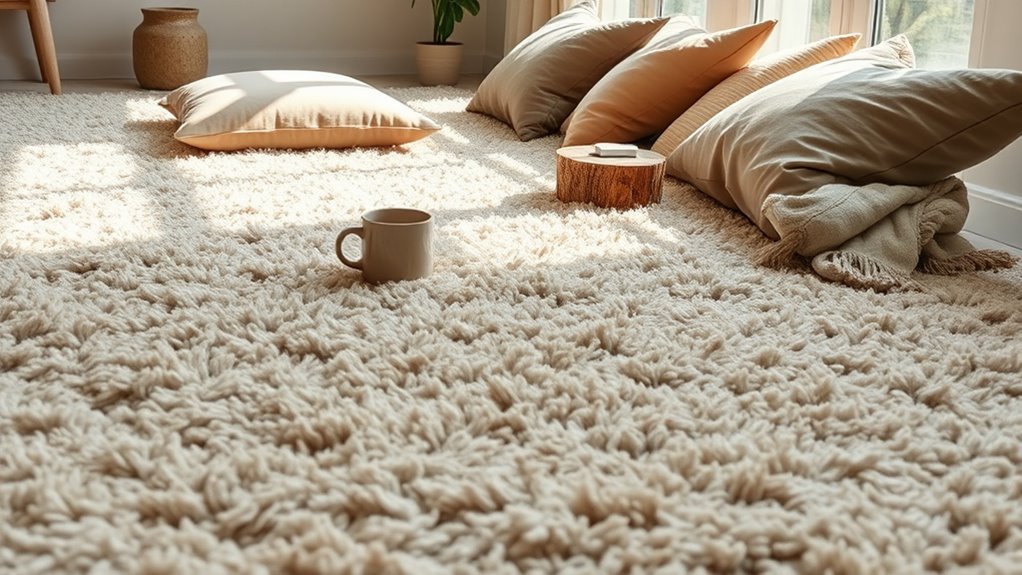 cozy carpet designs for comfort