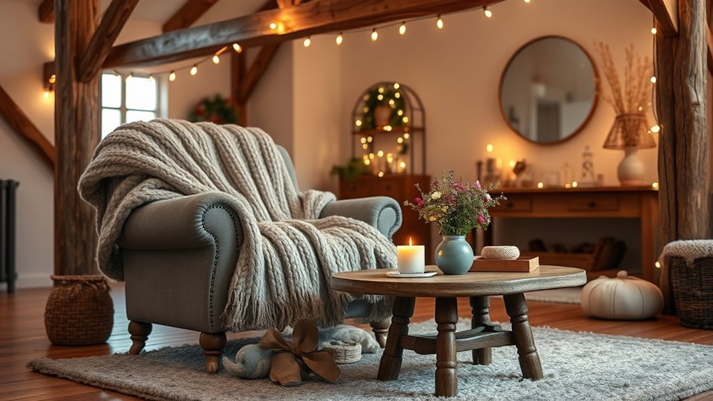 cozy hygge inspired decor