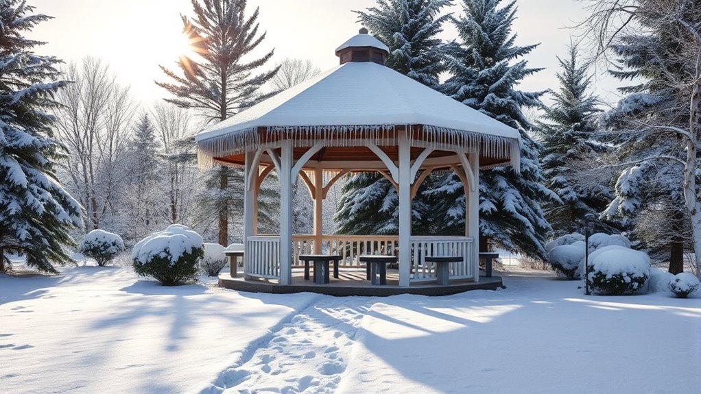 cozy winter relaxation spot