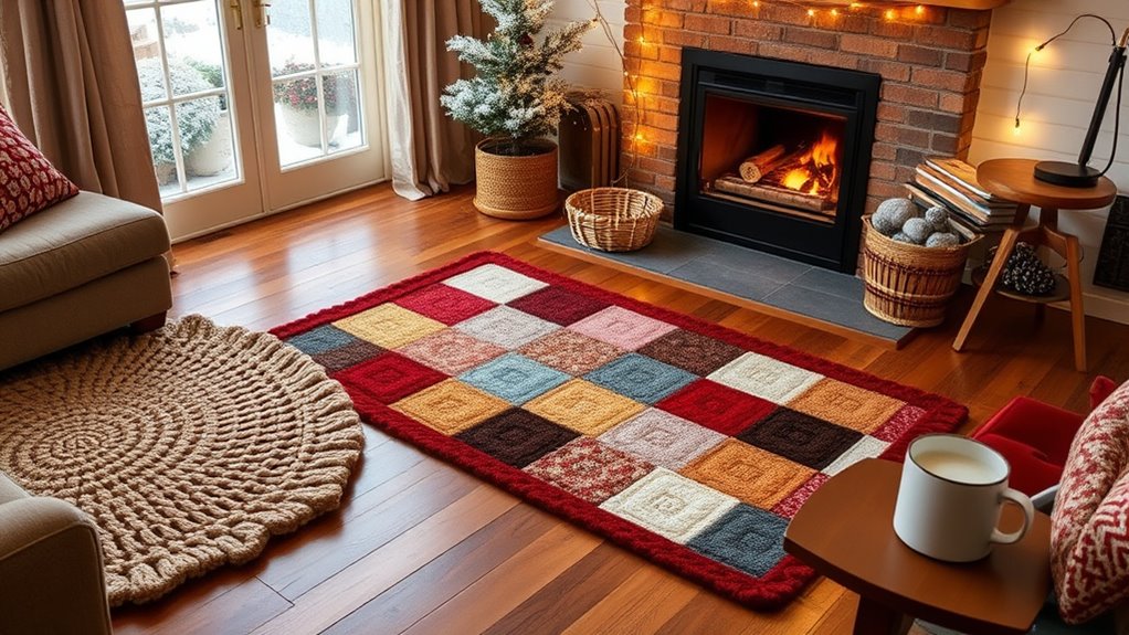 diy winter flooring ideas
