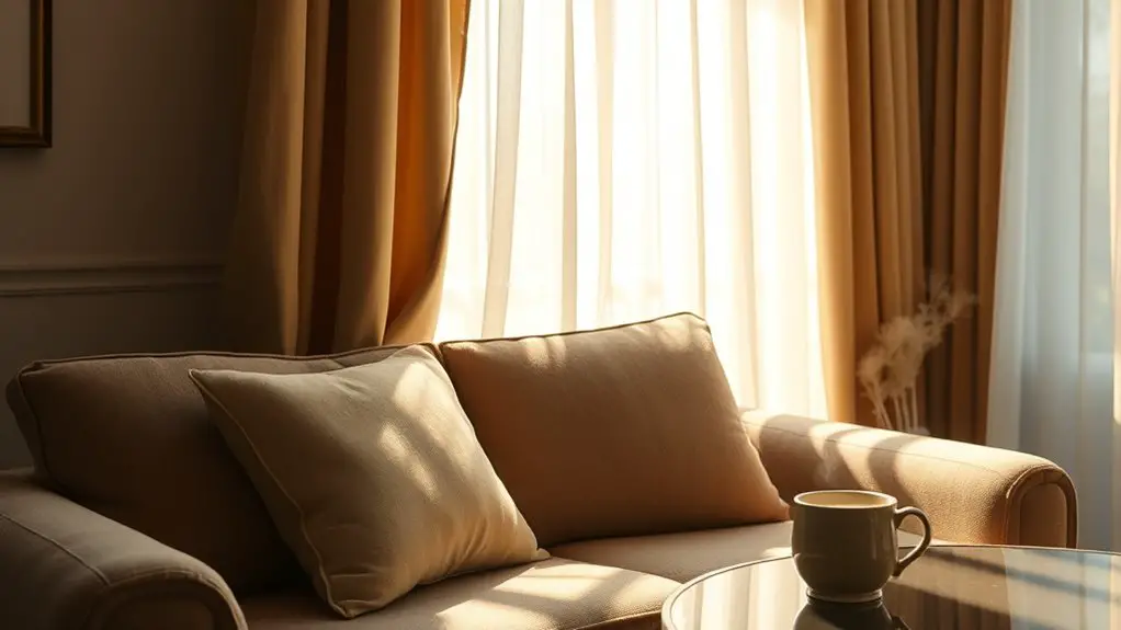double layer curtains warmth benefits