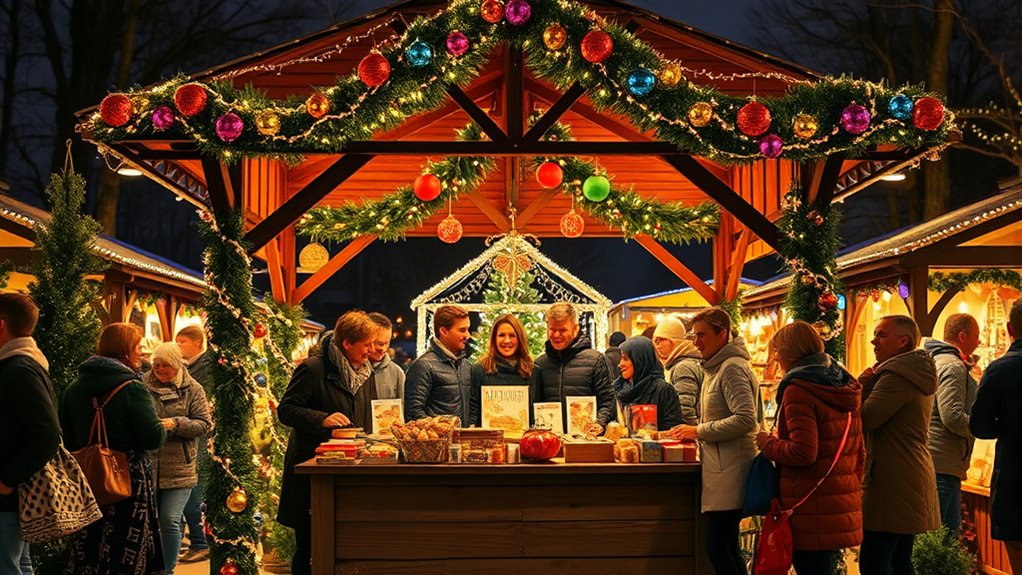 festive gazebo booth concepts