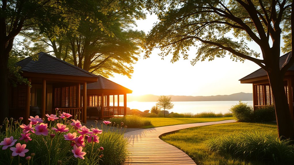 gazebo cabins for guests
