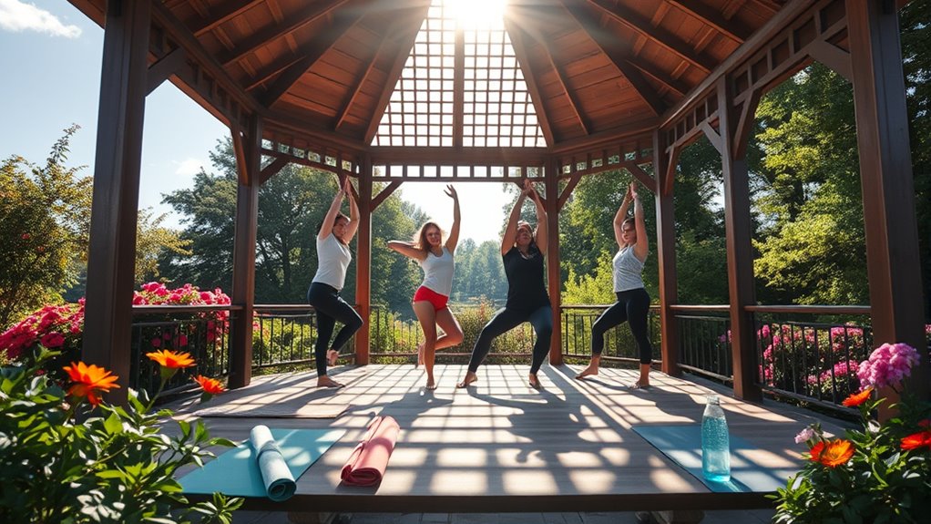 gazebo quick warm up techniques