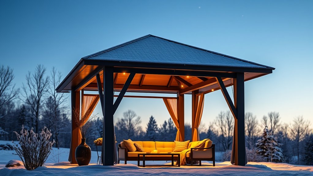 gazebo selection for winter