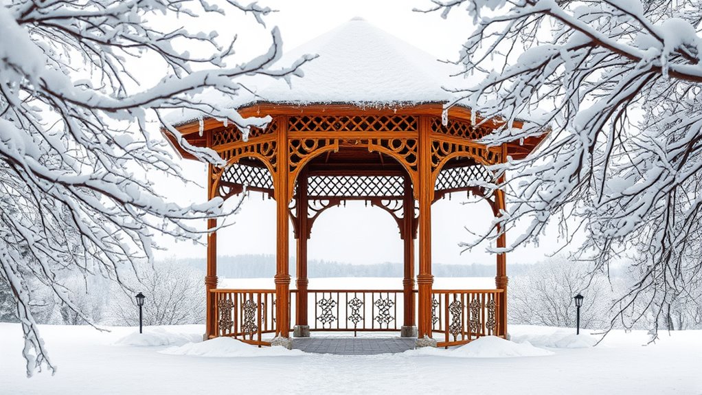 gazebos withstand heavy snow