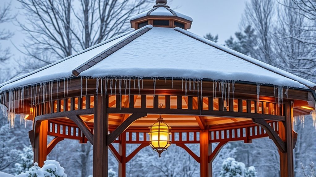 heated cables for gazebos
