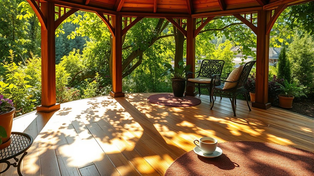 heated flooring for gazebos