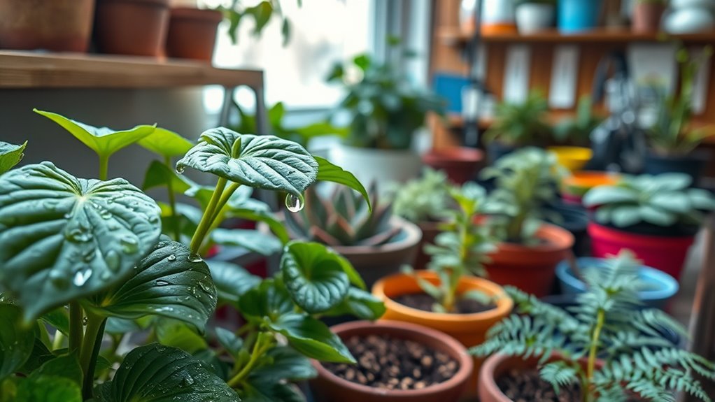 indoor winter plant care
