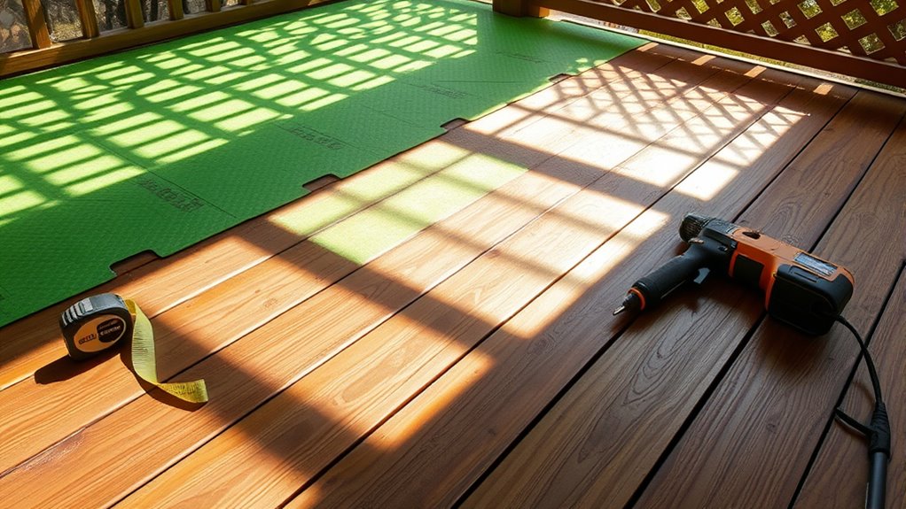 insulating gazebo floor effectively