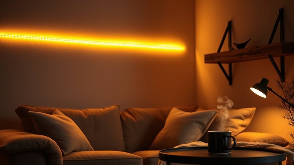 led strip lights installation