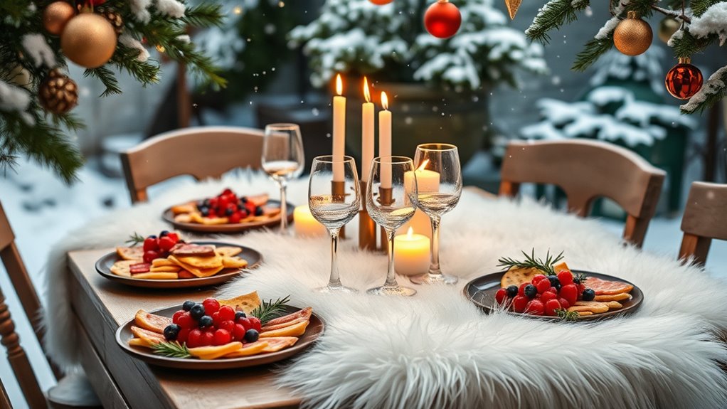 mini winter banquet ideas