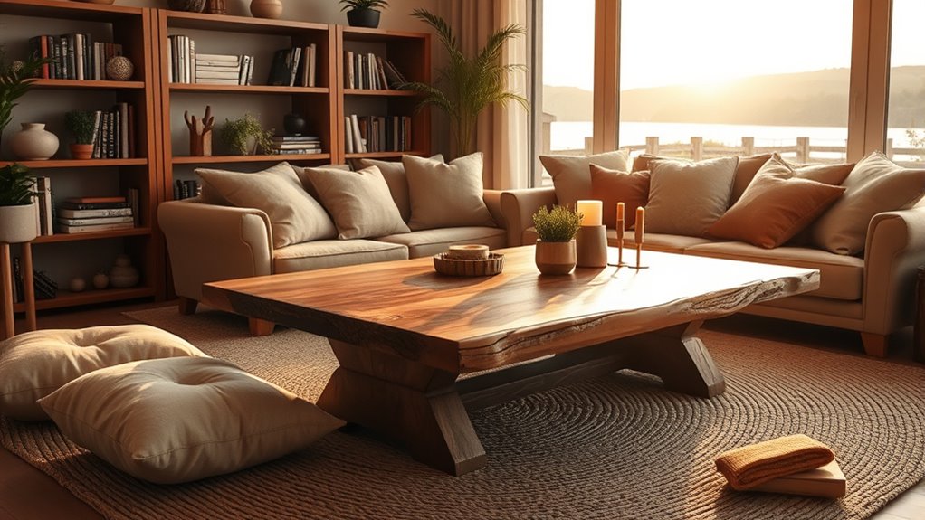 natural wood warmth decor