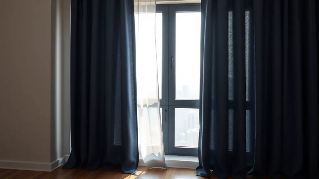noise reducing soundproof curtains