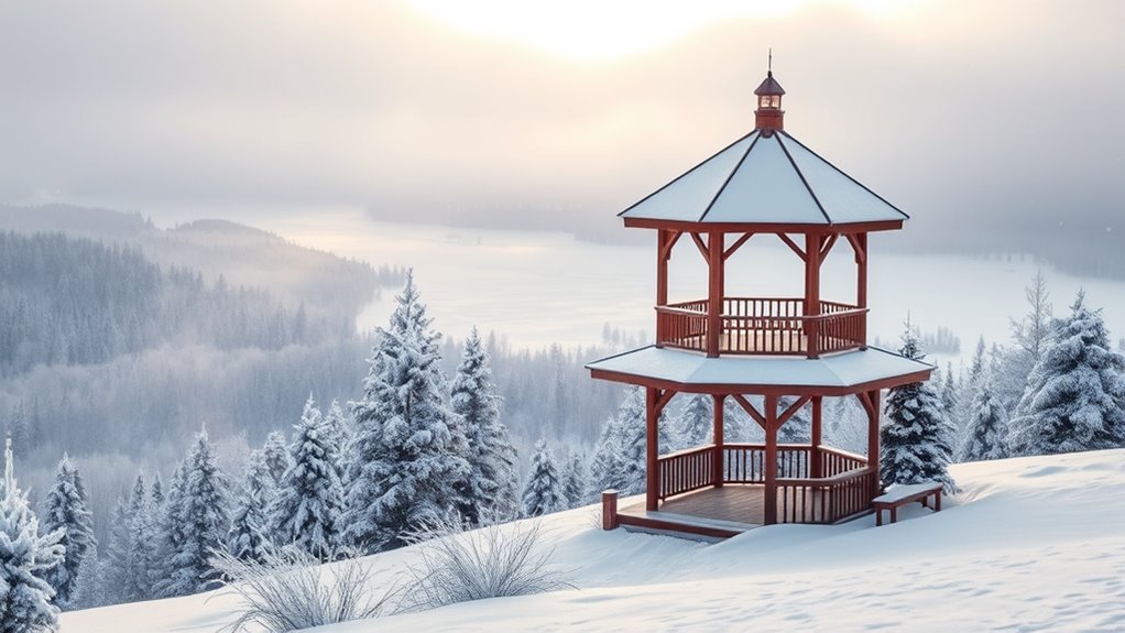 optimal sites for gazebos