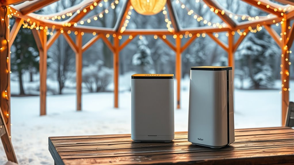 optimal winter gazebo air purification