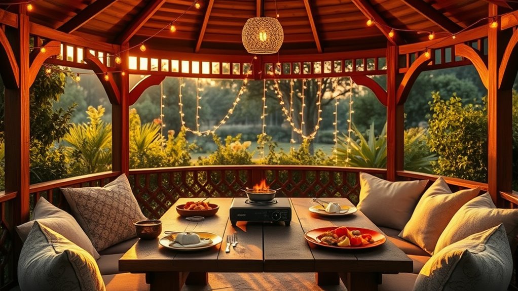 portable cooking for outdoors